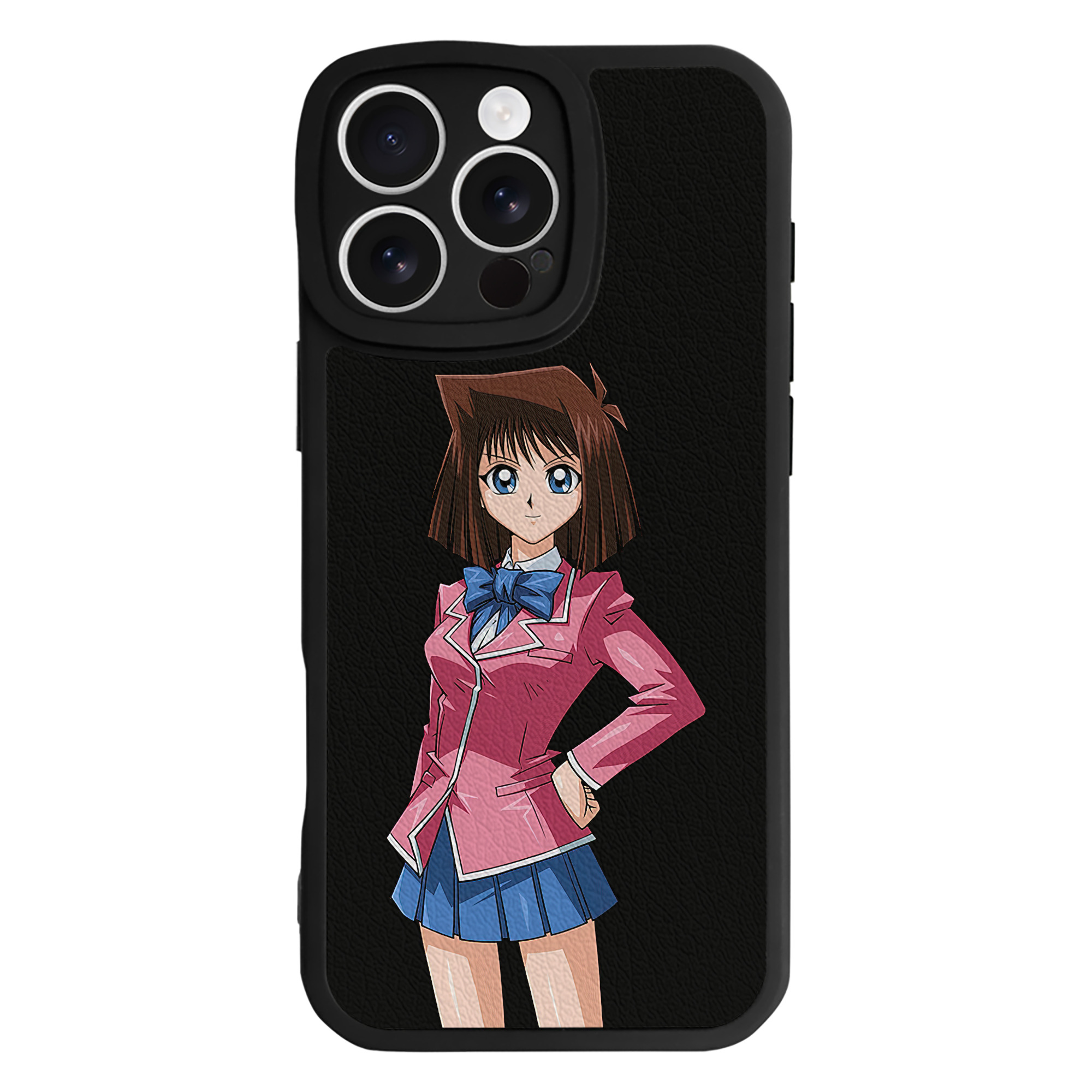 遊☆戯☆王 Yu-Gi-Oh! 【iPhone 16シリーズ対応】シリコンスマホケース（レザー調） 材質：シリコン